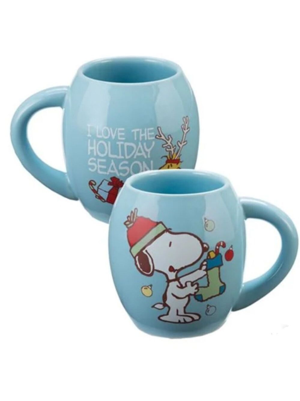 Peanuts Snoopy & Woodstock “I Love the Holiday Season” Christmas Mug